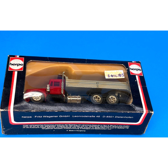 Vintage Herpa HO 1:87 No. 850500 Kenworth Dump Truck Original box NOS - Picture 4 of 9